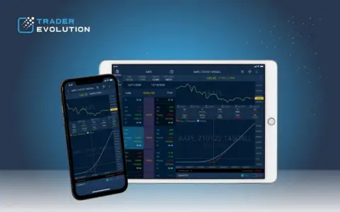 TraderEvolution移动应用新增期权交易与分析工具
