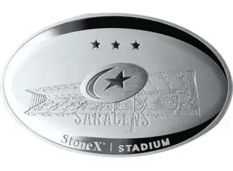 Saracens与StoneX合作推出2盎司纪念银币