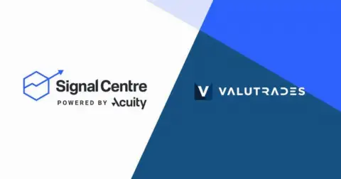 Valutrades 整合 Acuity Trading 旗下 Signal Centre 交易信号