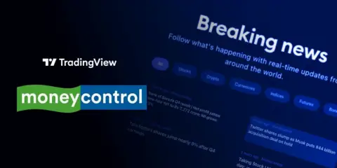Moneycontrol 登陆 TradingView India 突发新闻板块