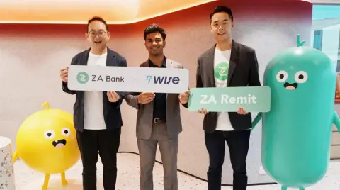 ZA Bank 联手 Wise 推出低成本国际汇款,成香港首家无汇率加价银行