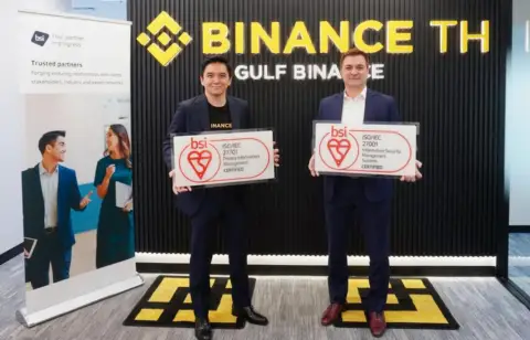 Binance TH 获 ISO 27001 与 ISO 27701 认证,强化信息安全与隐私管理