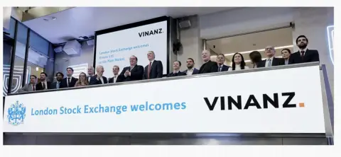伦敦证券交易所欢迎Vinanz Plc登陆主板市场