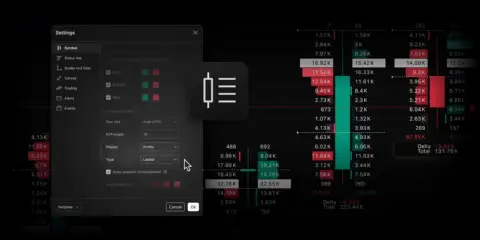 TradingView 为 Volume Footprint 图表新增 Profile 与 Ladder 模式