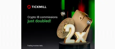 Tickmill 将加密货币 IB 佣金翻倍至 0.002%