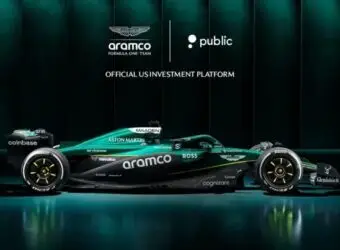 Aston Martin Aramco F1 与 Public 达成多年合作,并获后者股权
