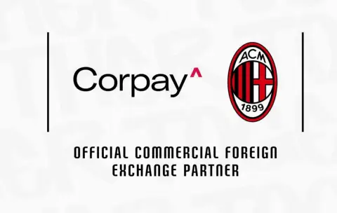 AC米兰与Corpay Cross-Border续约,继续担任官方商业外汇合作伙伴