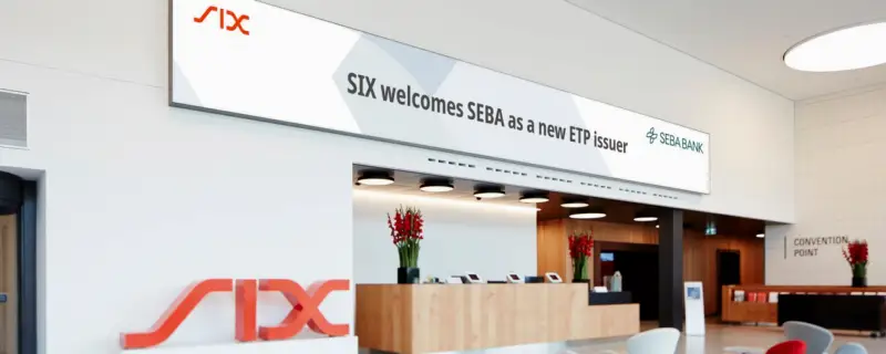 SIX 迎来 SEBA Bank 成为新 ETP 发行商,加密产品增至 79 只
