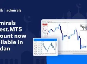 Admirals 向约旦客户开放 Invest.MT5 账户