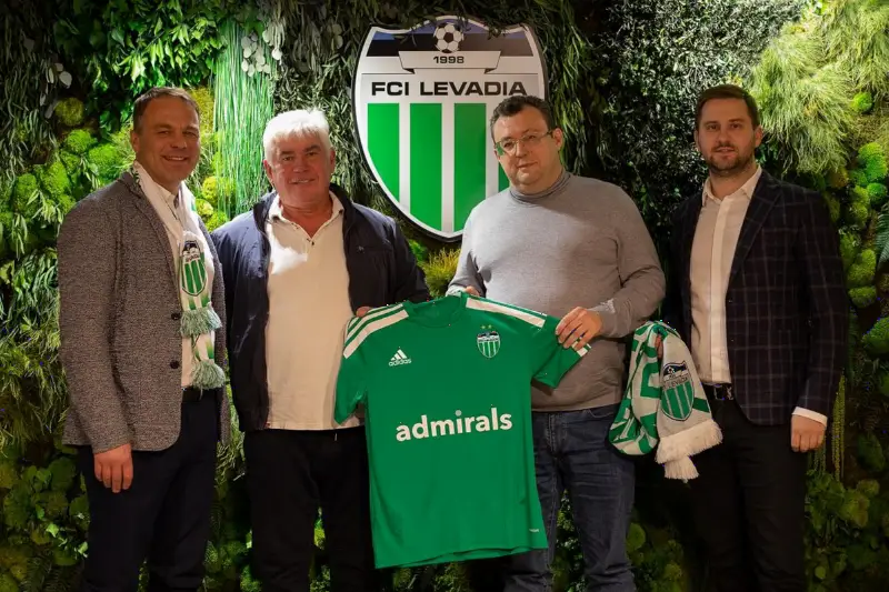 Admirals成为爱沙尼亚足球俱乐部FCI Levadia Tallinn球衣赞助商