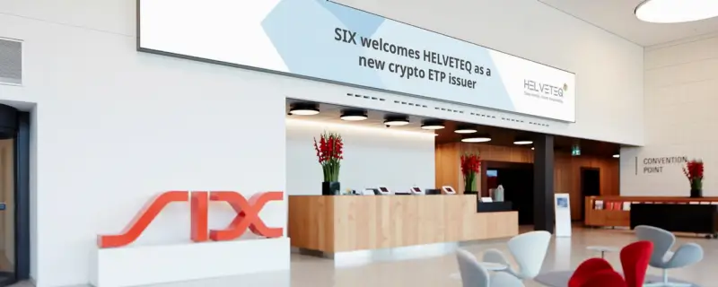SIX迎来Helveteq作为新加密ETP发行商,推出碳中和比特币和以太坊ETP