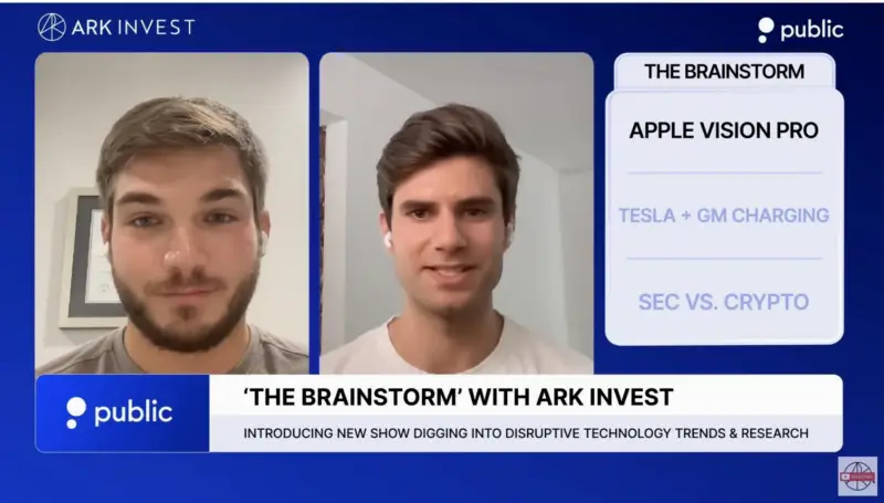 Public.com 携手 ARK 推出新系列节目“The Brainstorm”