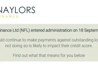 在线贷款机构Naylors Finance进入破产管理