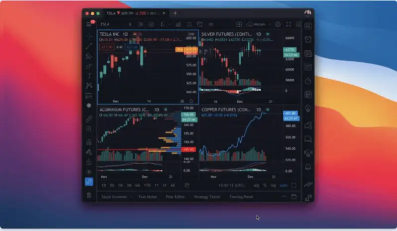 TradingView Desktop 新增对 Apple M1 芯片 Mac 的原生支持