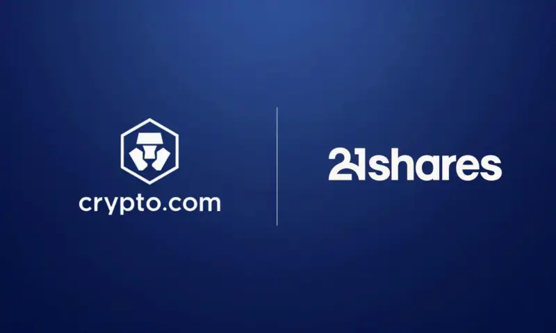 Crypto.com与21Shares US合作推出追踪CRO代币的新投资产品