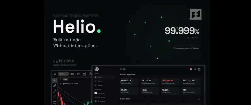 Fintake 推出云原生交易平台 Helio,瞄准多资产 CFD 经纪商