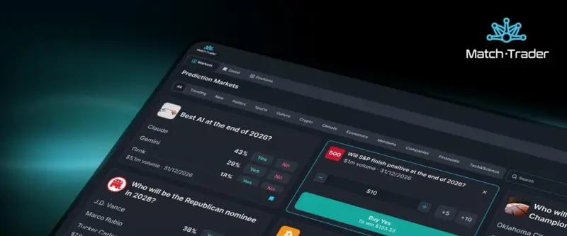 Match-Trader 拓展预测市场业务,助力经纪商把握快速增长趋势