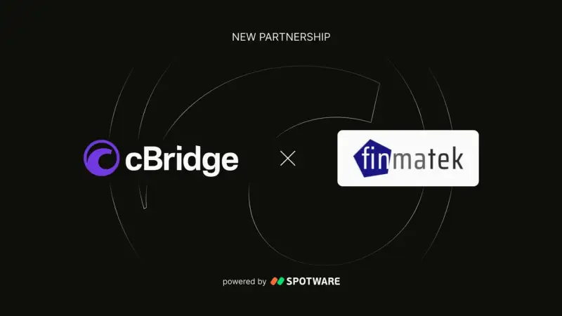 cBridge 与 Finmatek 达成合作,助力经纪商简化监管报告流程