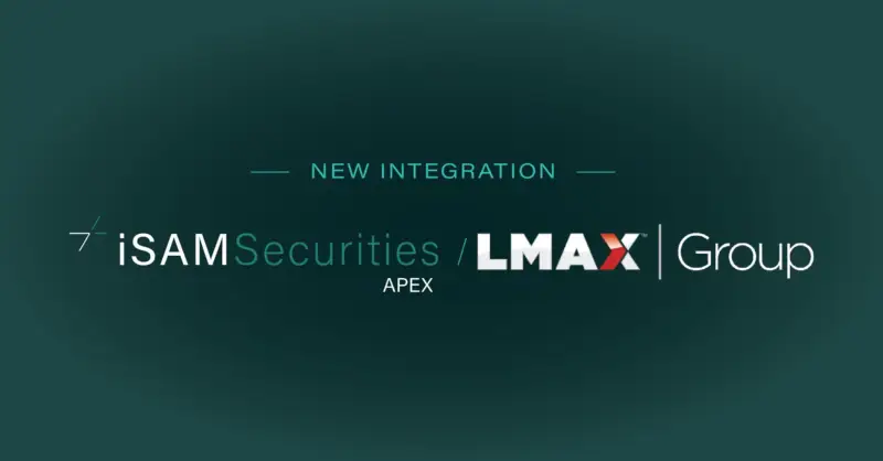 iSAM Securities Apex平台接入LMAX永续期货流动性