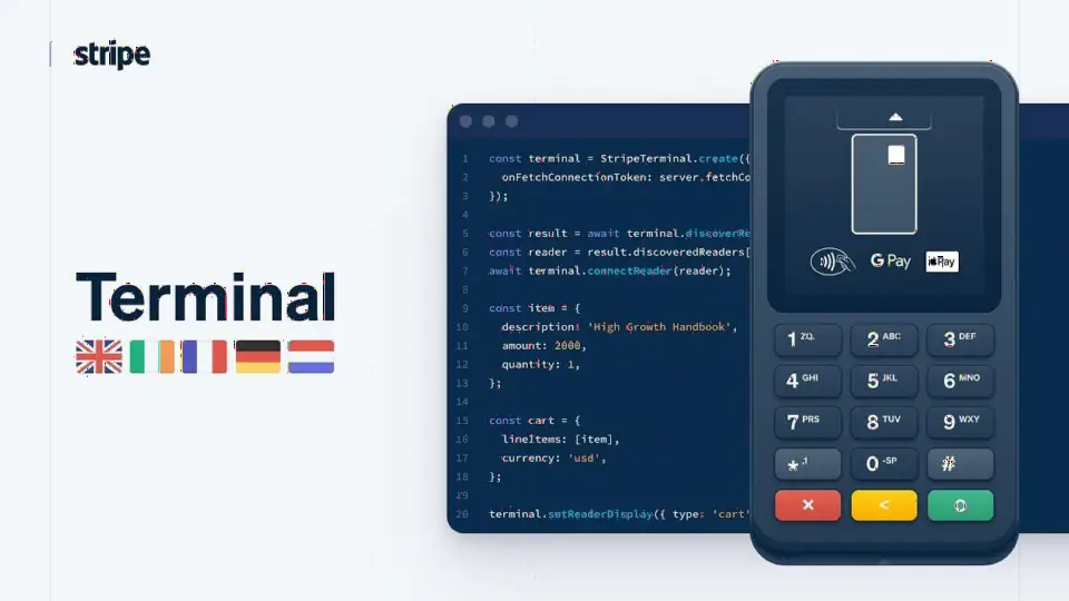 Stripe Terminal 扩展至欧洲五国，助力线上线下支付一体化
