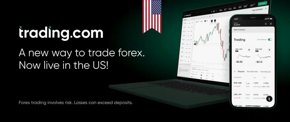 Trading.com正式登陆美国市场,推出免佣金外汇交易