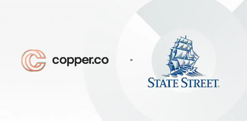 道富银行与Copper.co达成许可协议,将推出机构级加密托管方案