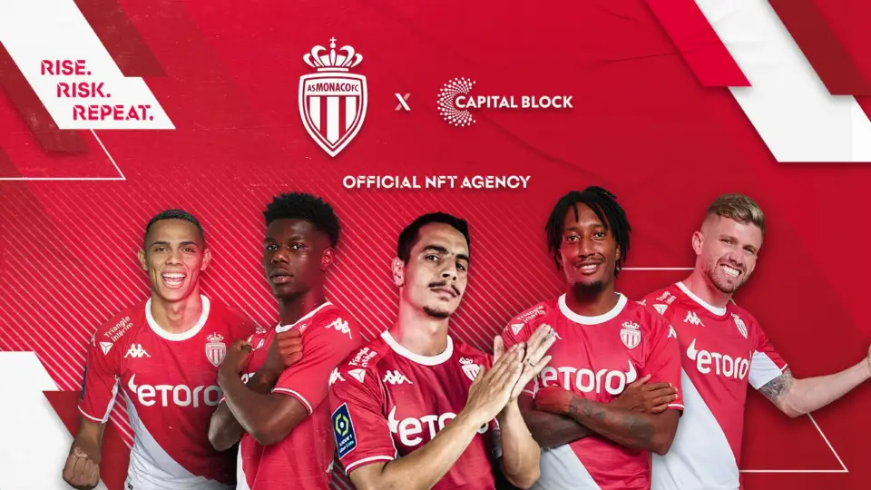AS Monaco 与 Capital Block 达成合作,指定其为官方 NFT 机构