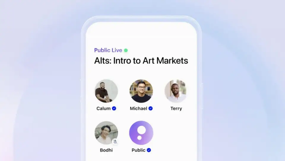 Public.com推出新音频节目Alts on Public Live,聚焦另类资产