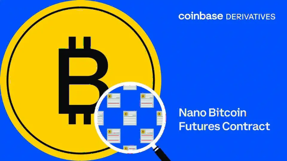 Coinbase Derivatives Exchange将于6月27日推出纳米比特币期货合约