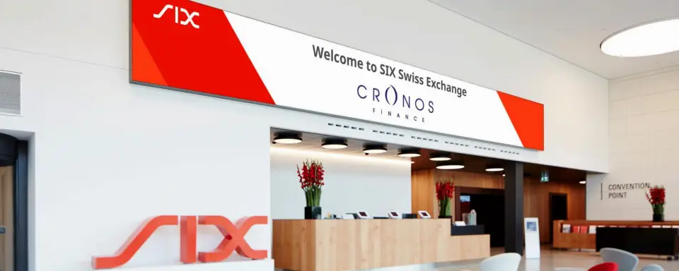 SIX瑞士交易所迎来新基金发行人Cronos Finance SA