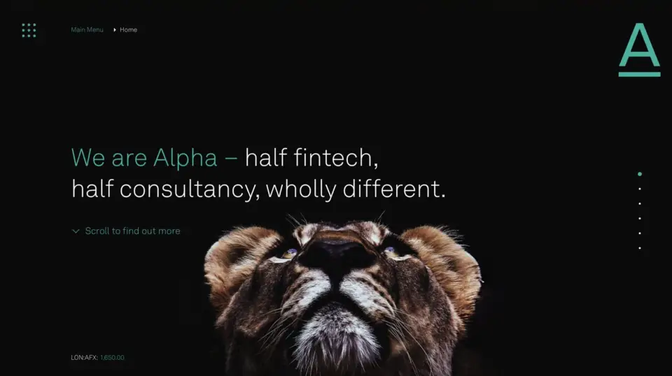 Alpha FX 推出全新官方网站,强化投资者关系板块
