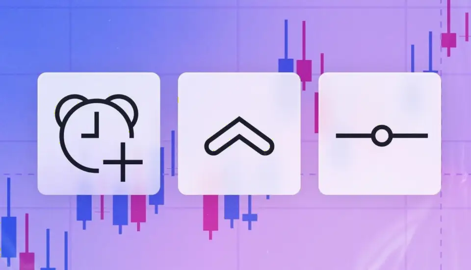 TradingView 新增快捷键,可快速下单、创建警报和价格线