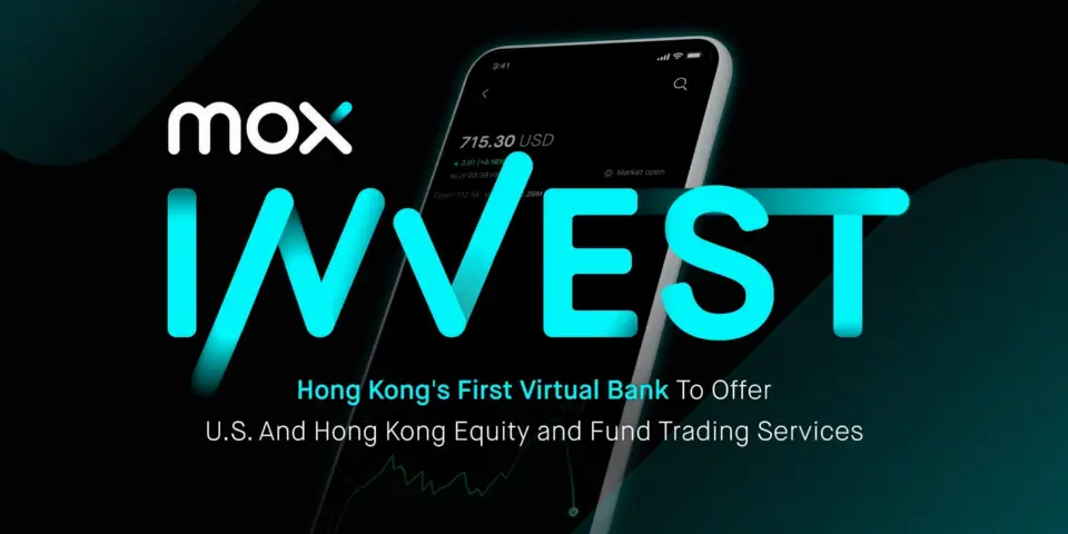 Mox Invest 向全港消费者开放，成首家提供美股碎股交易的虚拟银行