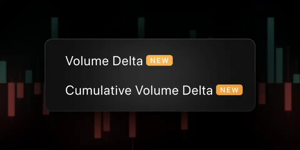 TradingView 推出两款成交量 Delta 新指标