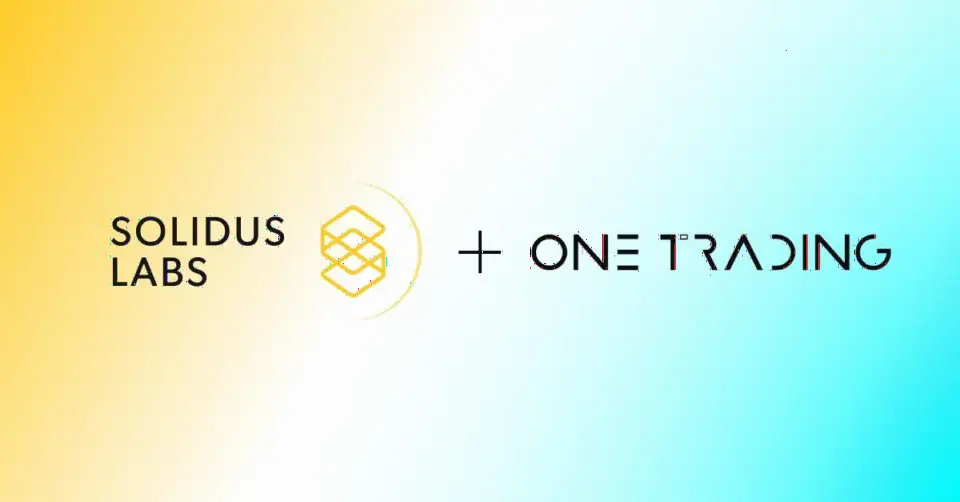 One Trading 联手 Solidus Labs 强化合规与安全,备战 MiCAR