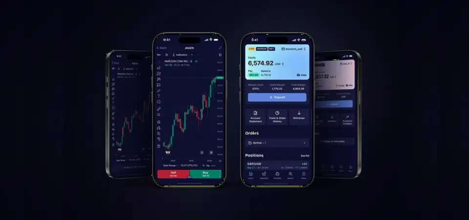 DXtrade 移动交易应用更新:新增主页屏幕与 TradingView 集成