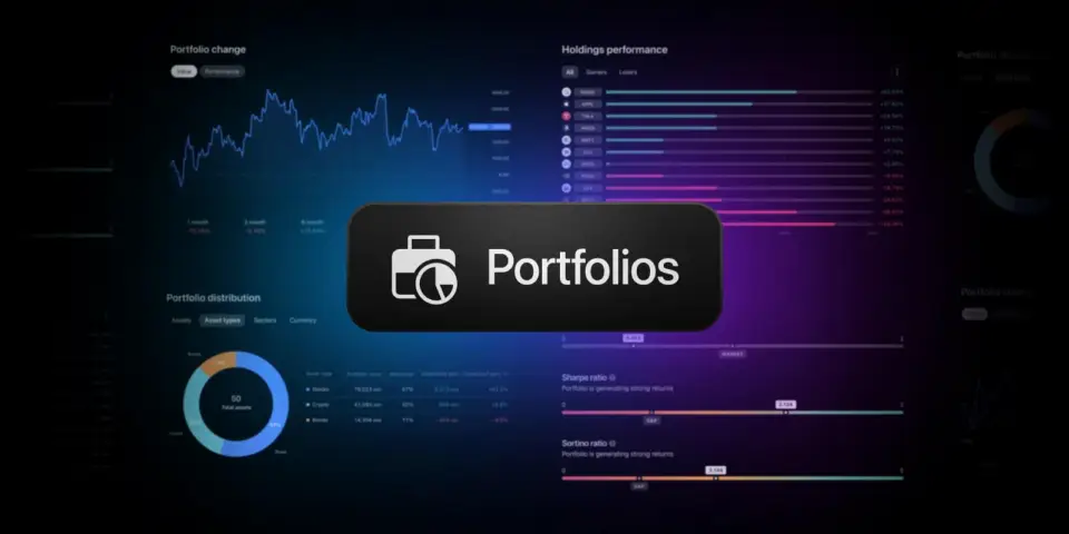 TradingView 推出投资组合功能,将真实交易活动引入平台