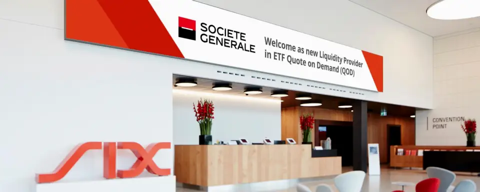 SIX 迎来法国兴业银行成为 Quote on Demand 最新流动性提供商