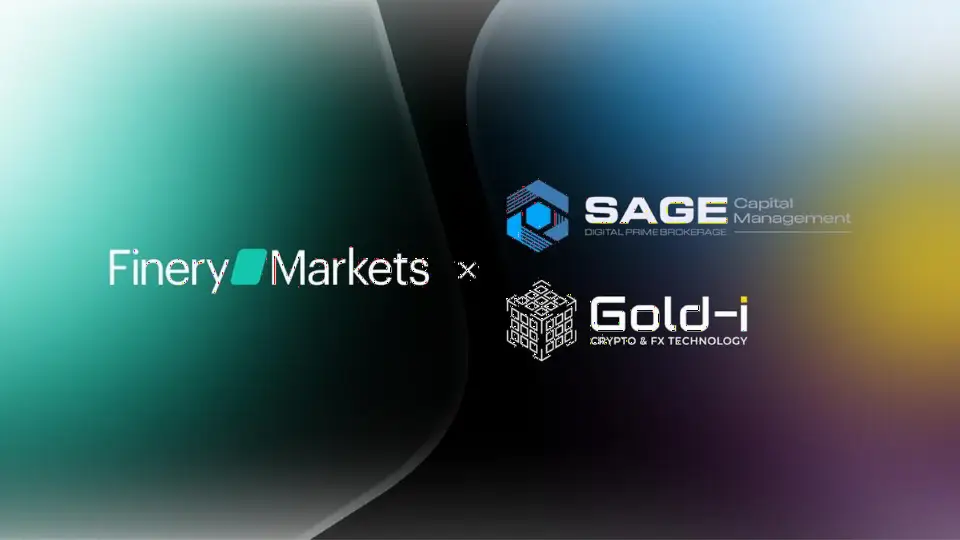 Gold-i 联手 Finery Markets 与 Sage Capital 打造机构加密场外流动性高速公路
