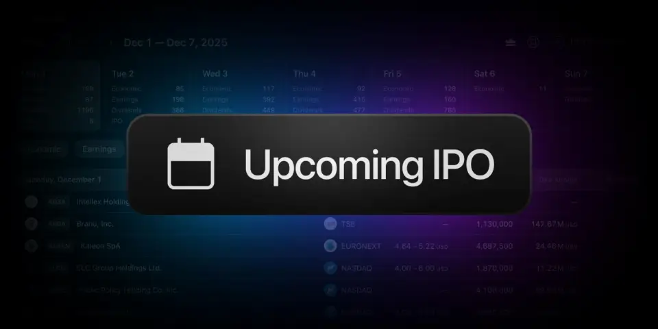 TradingView 新增全面 IPO 数据,覆盖上市前中后全周期