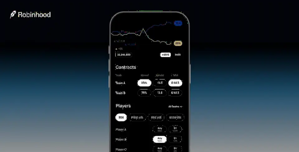 Robinhood 预测市场新增串关与球员合约,并推出新一代 Cortex AI