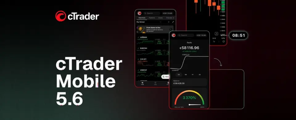 Spotware 发布 cTrader Mobile 5.6:增强图表与净值可视化
