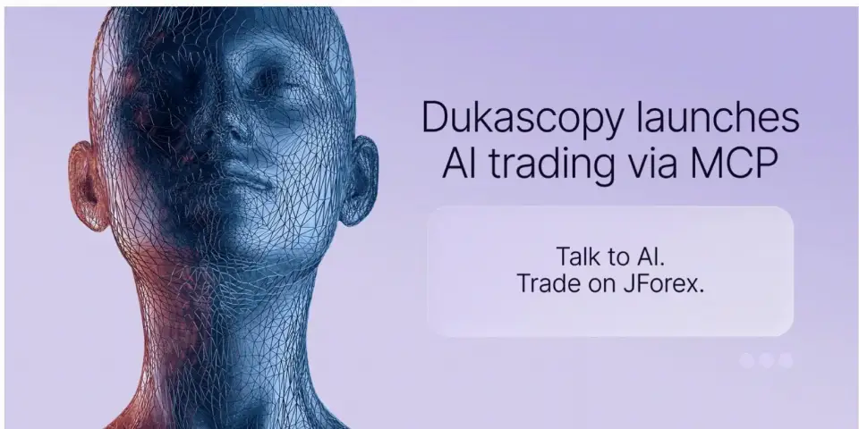 Dukascopy Bank 推出AI聊天助手交易,成首批瑞士银行之一