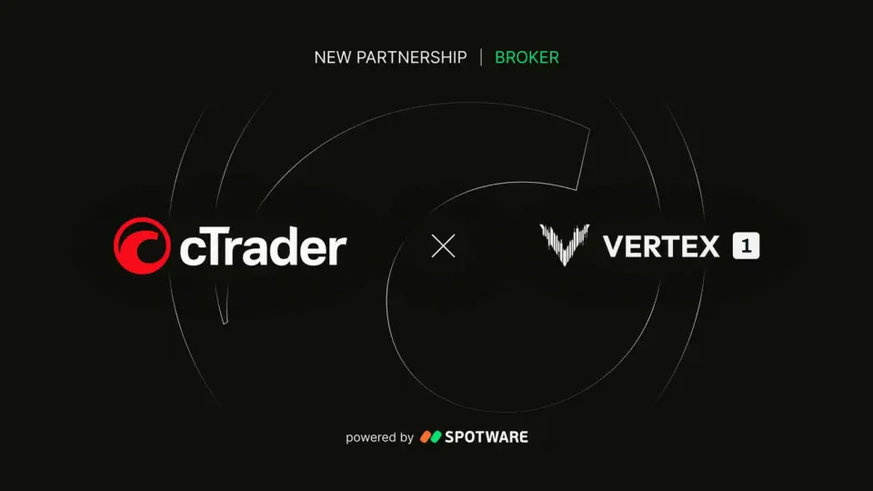 cTrader 与 Vertex1 Brokers 达成合作,拓展非洲亚洲及全球南方交易市场
