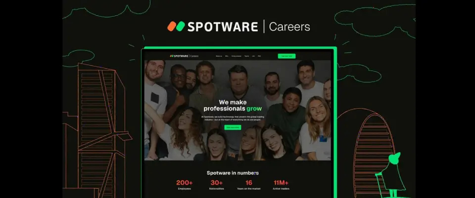 Spotware推出全新招聘网站Spotware Careers