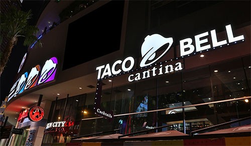 Brands宣布在美国推出首家数字方式的Taco Bell餐厅