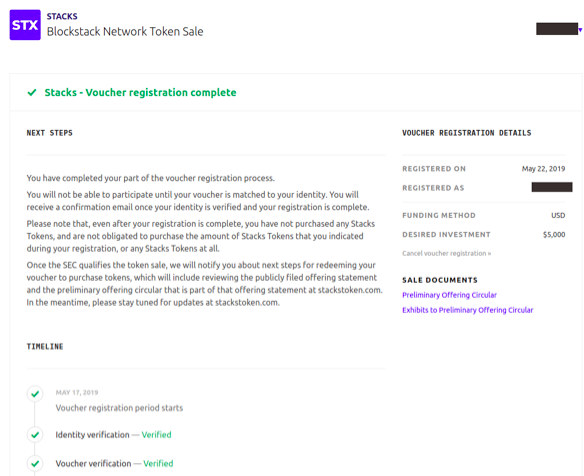 Blockstack 已开始向投资者发放代币,代币价格最低 0.12 美元