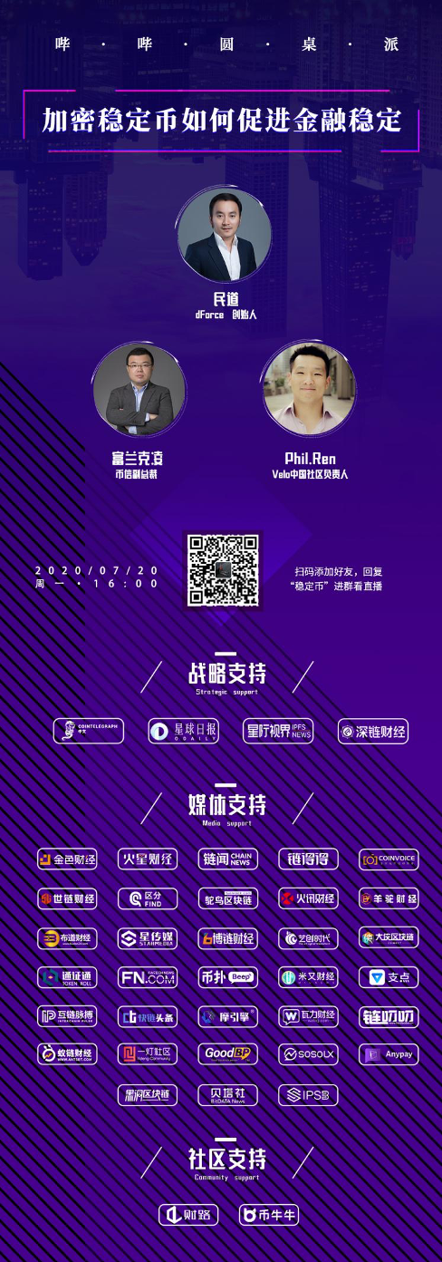 Velo 应邀参与圆桌讨论:加密稳定币如何促进金融稳定