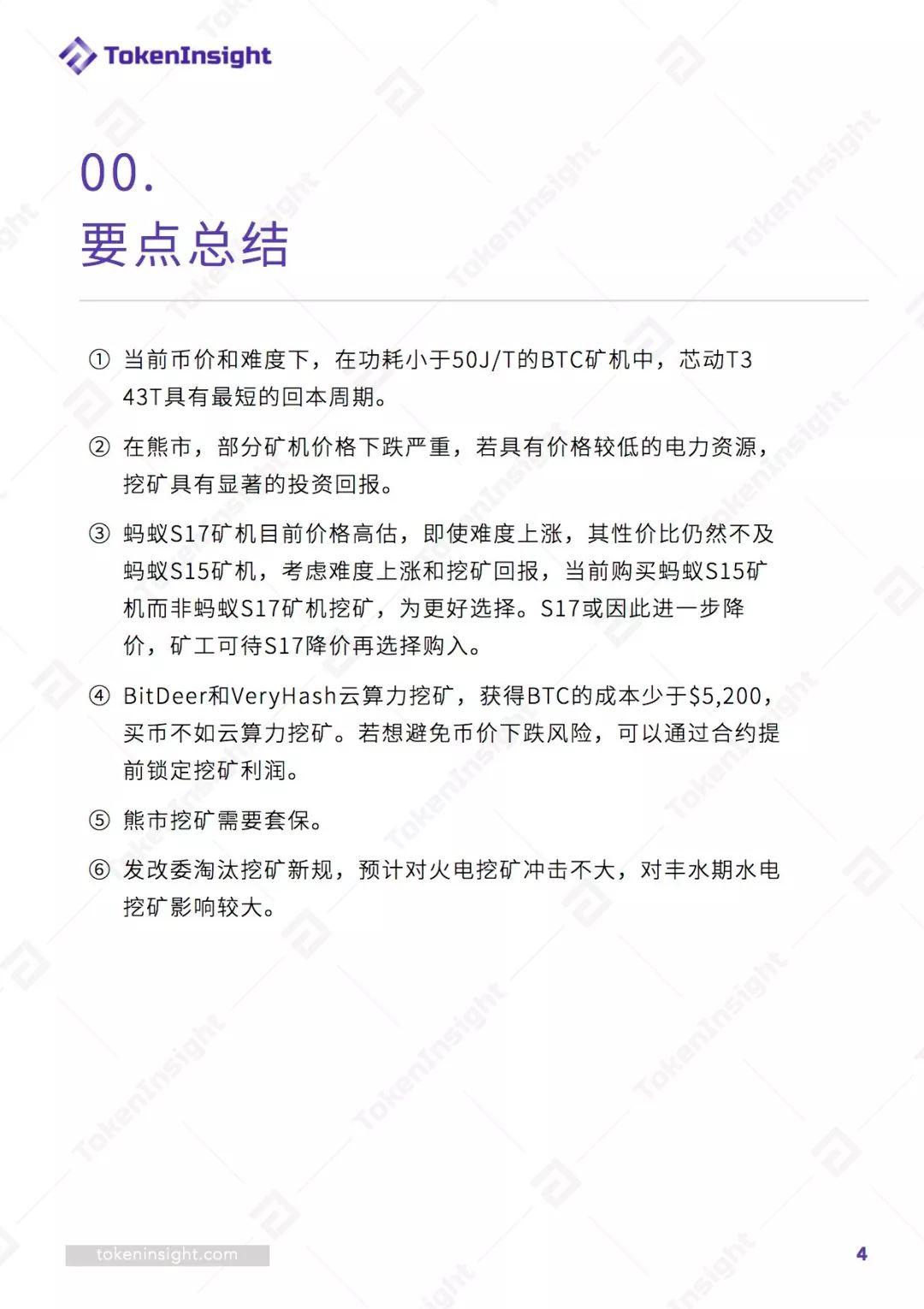 2019 Q1 挖矿行业报告 | TokenInsight