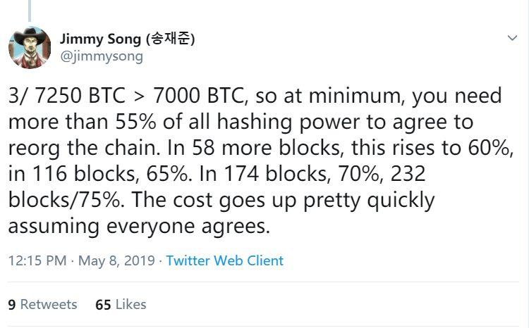 区块重组的经济学分析:选择重组,币安的花费可能不止 7000BTC
